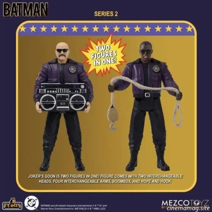 Mezco Toyz rilascia nuove action figure Batman 1989 5-Points