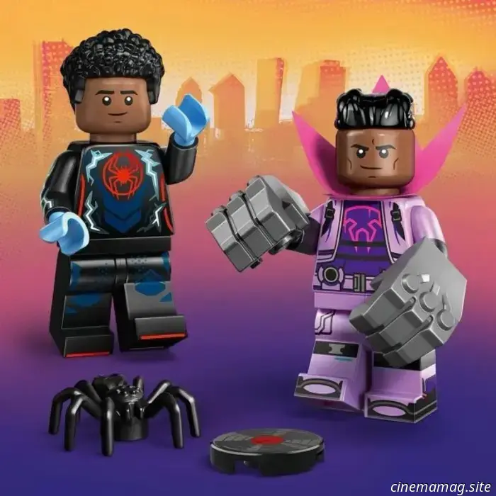 LEGO reveals Spider-Man: Across the Spider-Verse collectible minifigures.