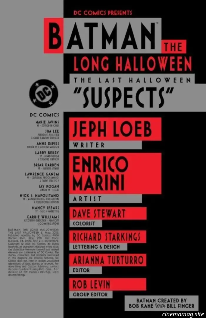 Batman: The Long Halloween – The Last Halloween #6 - Comic Book Teaser