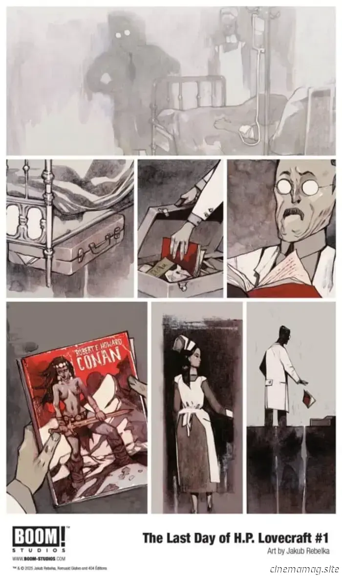 Boom! Studios is set to adapt The Last Day of H.P. Lovecraft into a limited series.