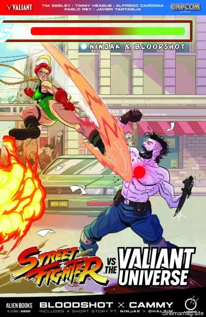 Cammy combatterà Bloodshot nel crossover di Street Fighter vs. The Valiant Universe