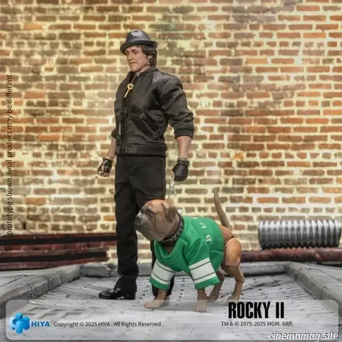 Rocky Balboa e Butkus si uniscono alla Exquisite Super Series di Hiya Toys con l'action figure di Rocky II