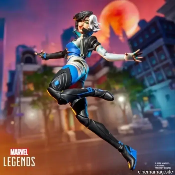 Hasbro brings the Marvel Legends Series to life with Moon Knight, Jeff the Land Shark, Venom, Spider-Man, and Luna Snow from Marvel Rivals.