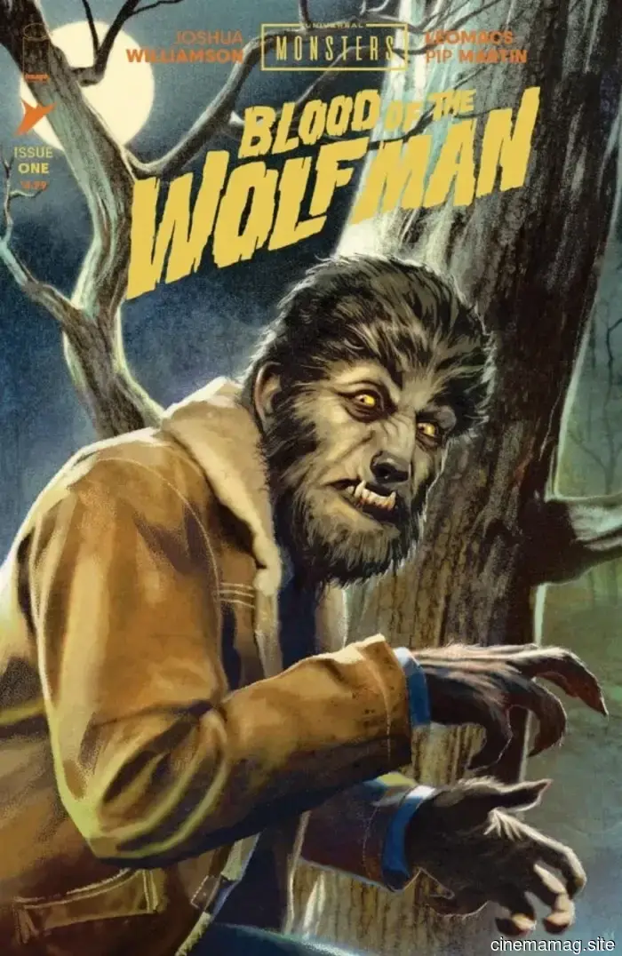Skybound and Image have announced a new comic series titled Blood of the Wolf Man, featuring Universal Monsters.