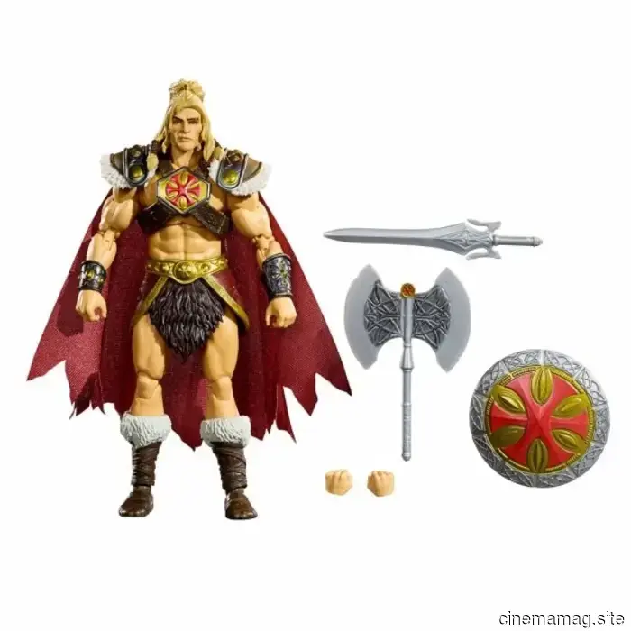 Mattel has revealed the action figure of King Grayskull from the Masters of the Universe Chronicles.