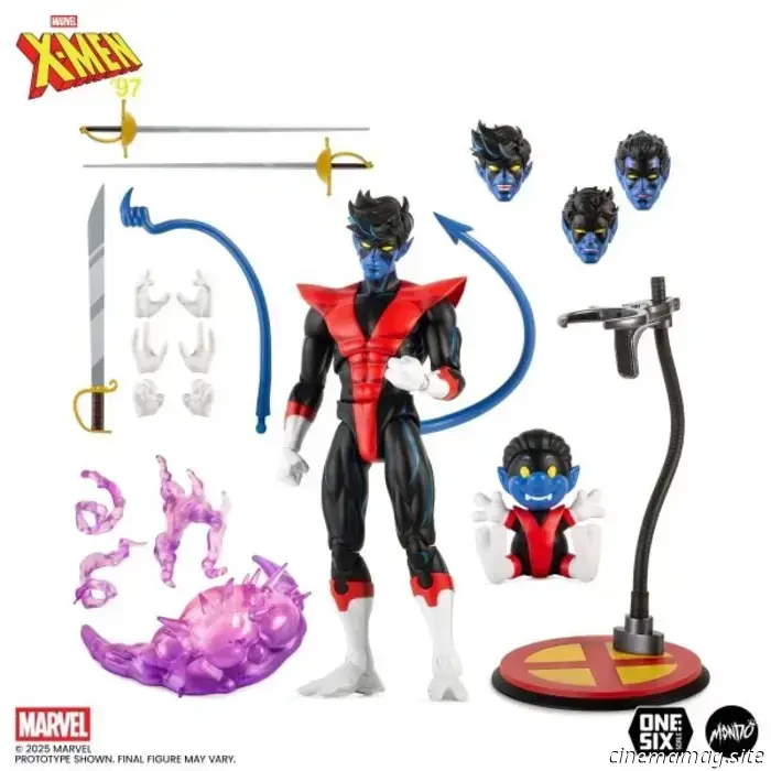 Nightcrawler becomes part of Mondo's X-Men '97 sixth scale action figure lineup.