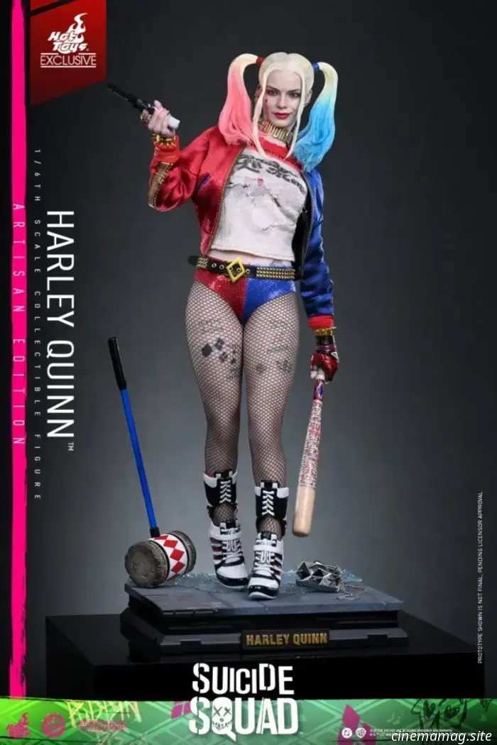 Hot Toys reveals the sixth scale Artisan Edition figure of Harley Quinn from Suicide Squad.