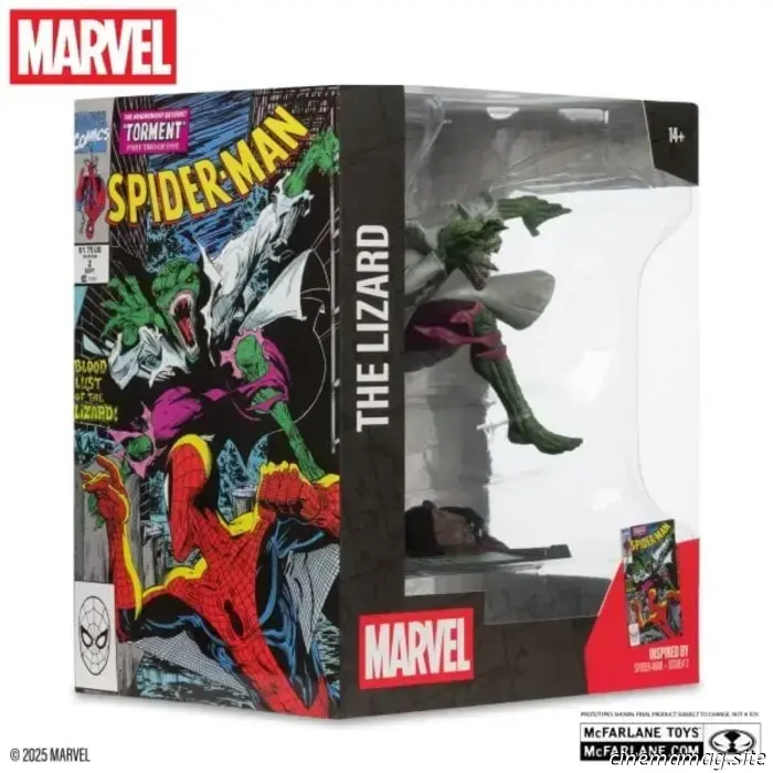 Gambit, Doctor Strange, Spider-Man e The Lizard si uniscono alla linea di collezionabili Marvel di McFarlane.