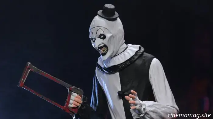 NECA выпускает фигурки клоуна Арта из «Terrifier» в масштабе 1/4.