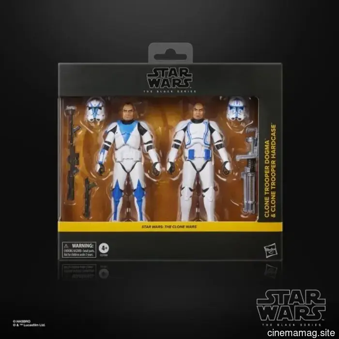 Pre-orders for Hasbro’s Star Wars: The Black Series Clone Trooper Dogma and Clone Trooper Hardcase 2-pack are now available.