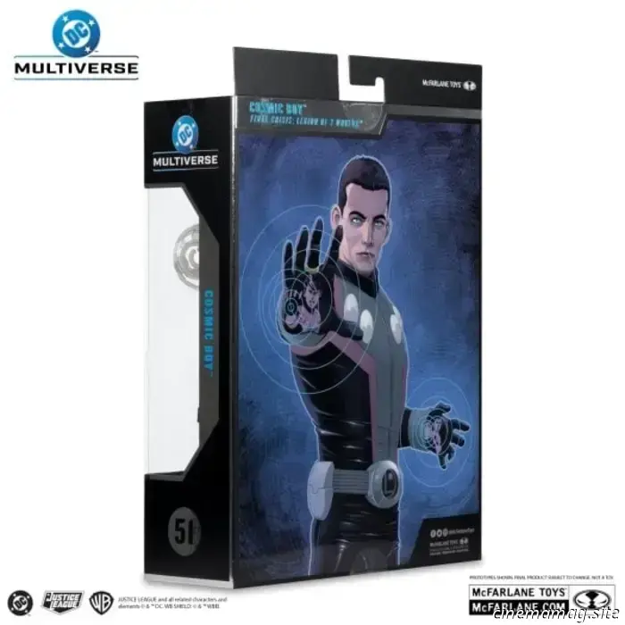 McFarlane Toys has revealed new DC Multiverse figures featuring Zatanna, Detective Chimp, Professor Pyg, Elongated Man, Cosmic Boy, and Blackhawk.