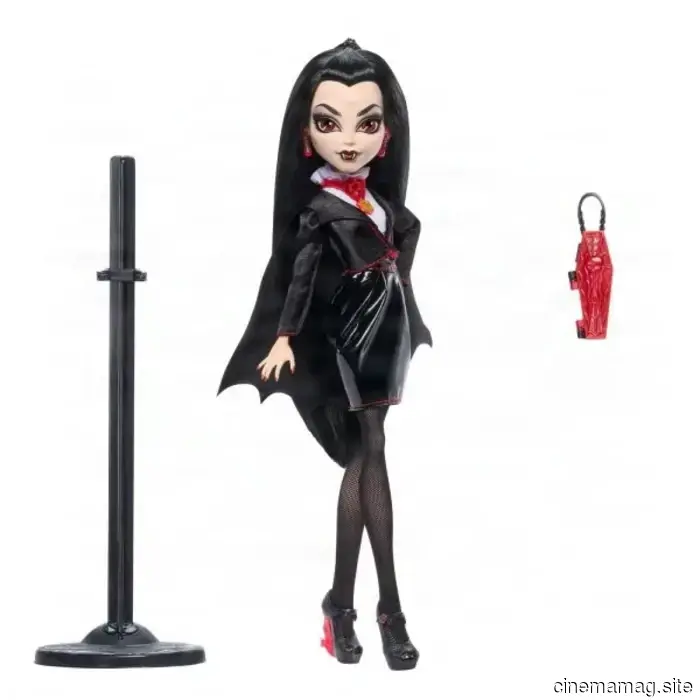 The Universal Monsters receive the Monster High Skullector makeover featuring dolls of Dracula, Frankenstein, and The Mummy.