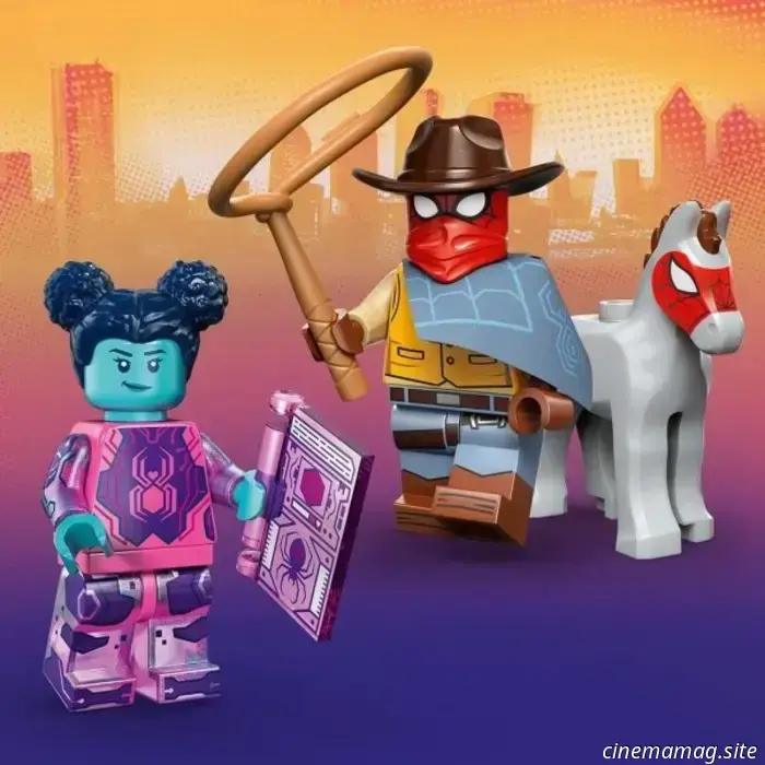 LEGO reveals Spider-Man: Across the Spider-Verse collectible minifigures.