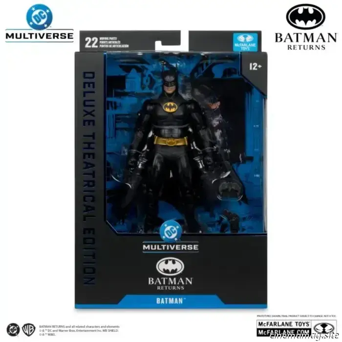 Le action figure di Batman Returns della linea DC Multiverse svelate da McFarlane Toys
