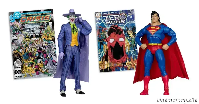 McFarlane Toys reveals Superman, The Joker, and Batman: The Dark Knight Returns Page Punchers.
