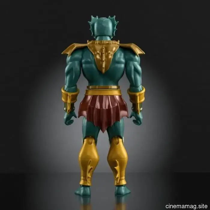 Teela, Orko, Roboto, and Mer-Man are part of Mattel's Masters of the Universe Origins 200x action figure collection.