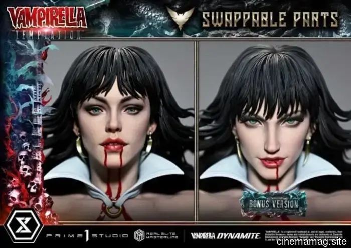 Estatua Vampirella “Tentación” de la línea Real Elite Masterline desatada por Prime 1 Studio