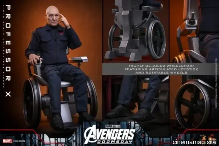 Professor X is now part of Hot Toys' sixth scale figure collection based on Avengers: Doomsday.