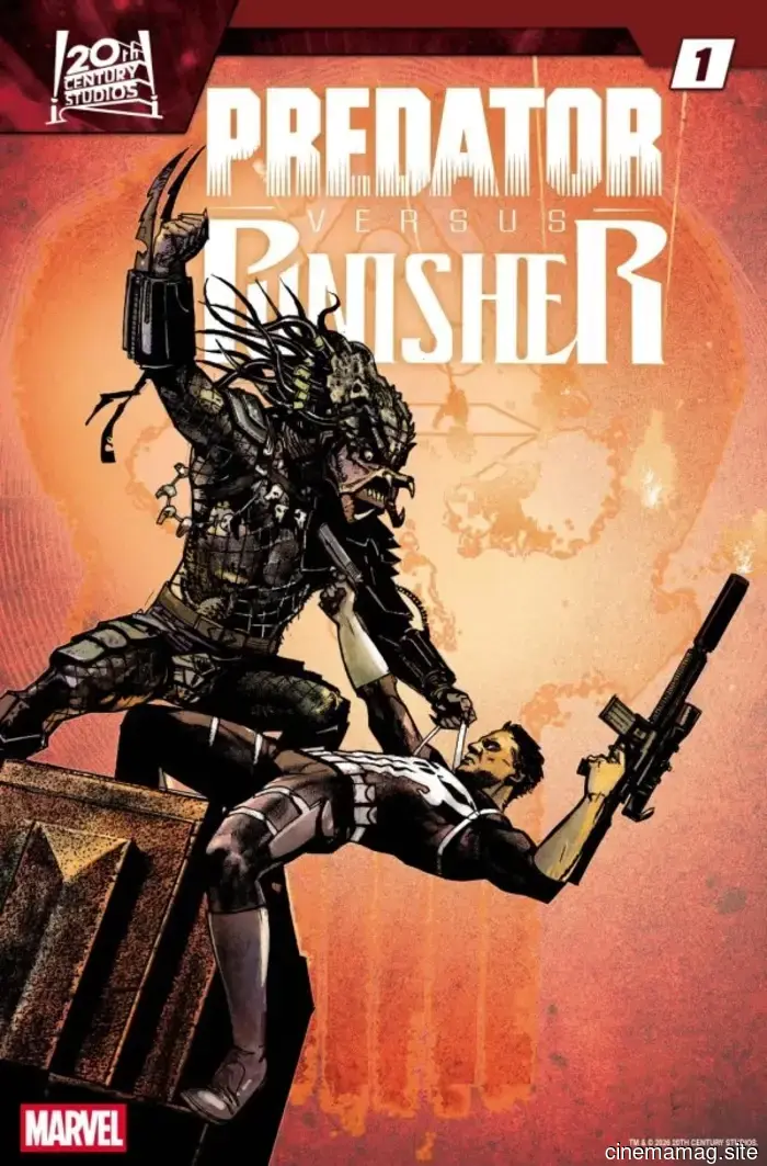 Marvel reveals a crossover series featuring Predator and Punisher.
