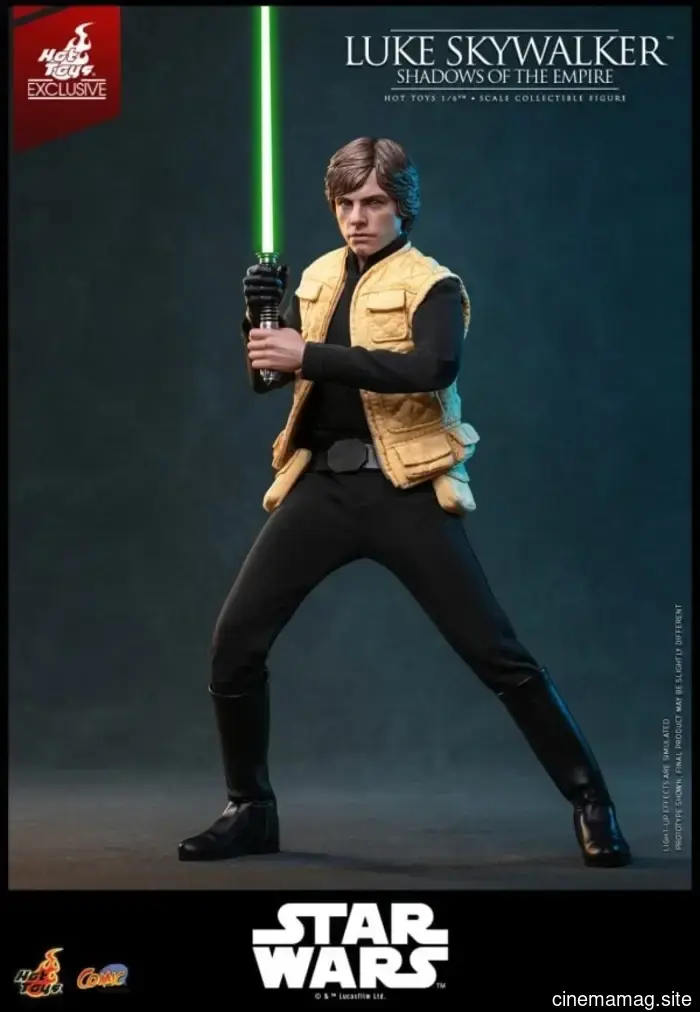 Luke Skywalker from Shadows of the Empire is now a part of Hot Toys' sixth scale action figure collection from Star Wars.