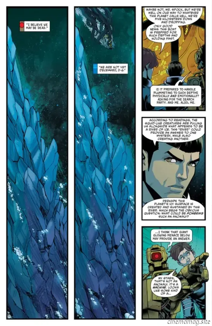 Превью комикса — Звёздный путь: Странные новые миры — Семена спасения №4