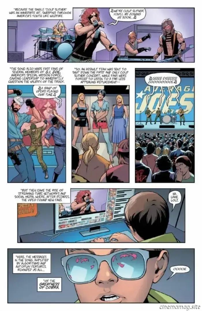 Los Dreadnoks vuelven a reunir a la banda en la primera vista previa de G.I. Joe: Cold Slither #1