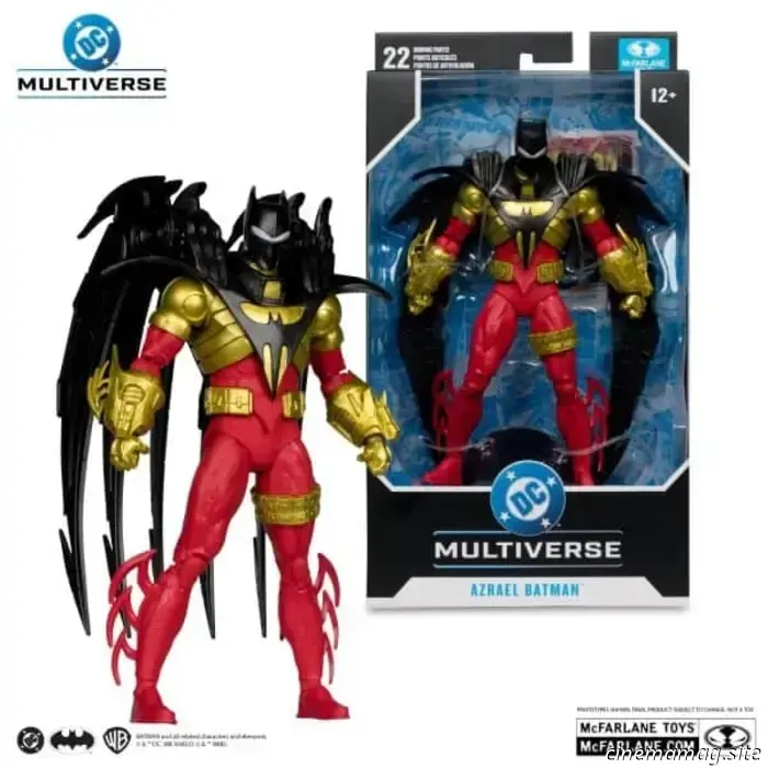 McFarlane Toys introduces new action figures from the Batman-themed DC Multiverse collection.