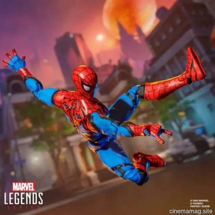 Hasbro brings the Marvel Legends Series to life with Moon Knight, Jeff the Land Shark, Venom, Spider-Man, and Luna Snow from Marvel Rivals.