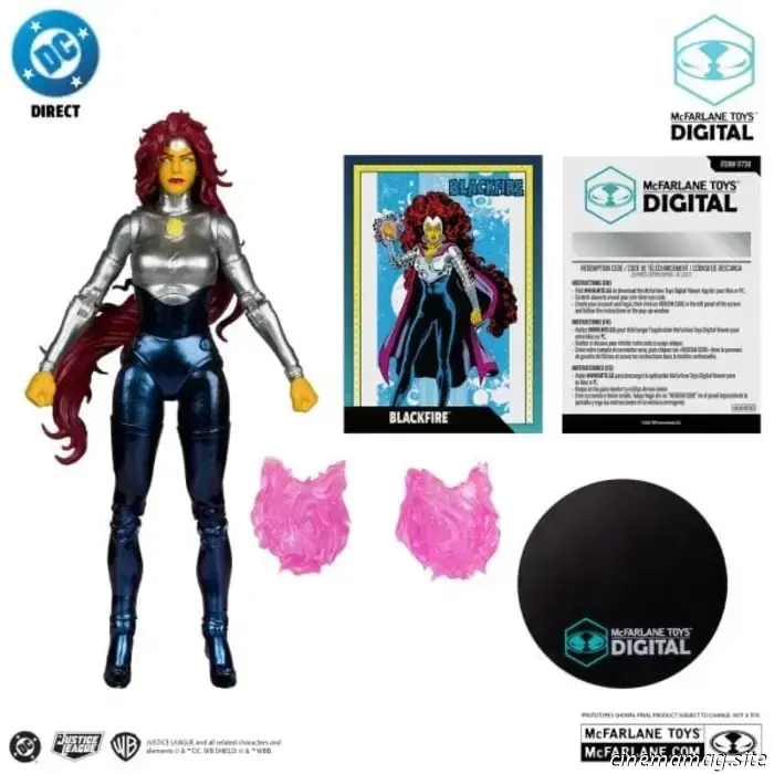McFarlane Toys reveals new DC Direct figures of Batgirl, Blackfire, Man-Bat, and Red Tornado.