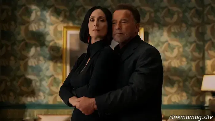The trailer for season 2 of FUBAR features Arnold Schwarzenegger facing off against Carrie-Anne Moss.