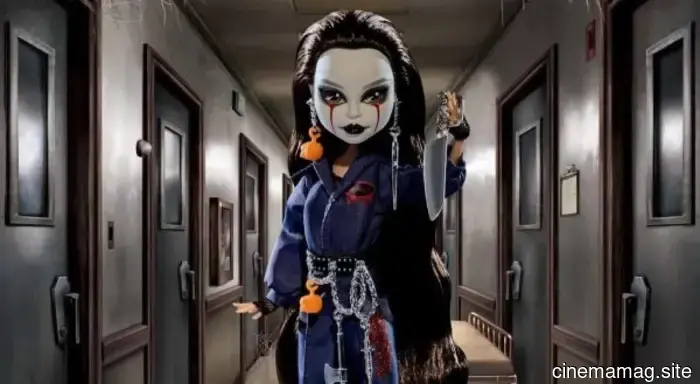 Michael Myers encounters Monster High with the Skullector Halloween II doll.