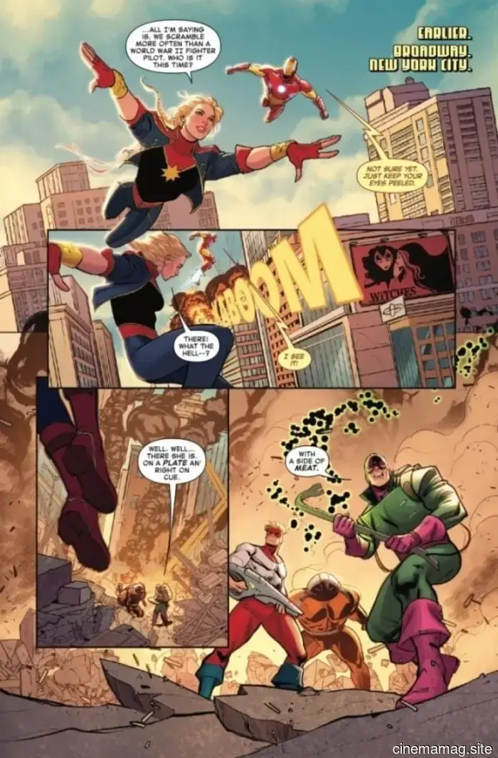Comic Book Sneak Peek – Captain Marvel: Dark Past #1