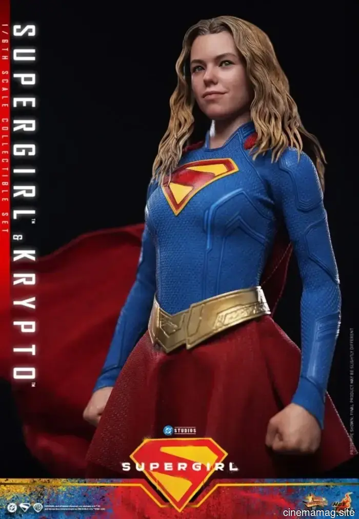 Hot Toys lanza el set de figuras de acción coleccionables de Supergirl y Krypto a escala sexta.