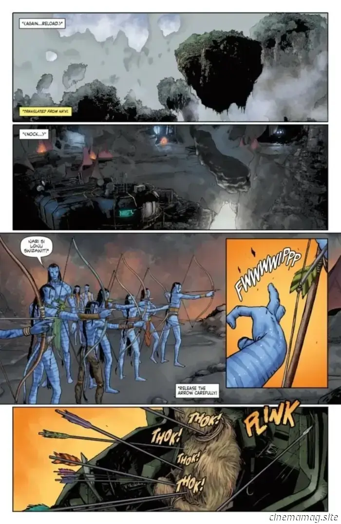 Превью комикса — Аватар: Год перерыва — Переломный момент №3