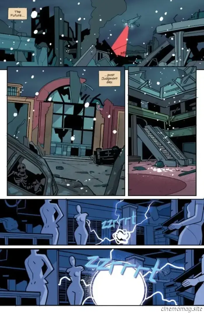 Vista previa del cómic – El Terminator: Santa Claus viene a la ciudad