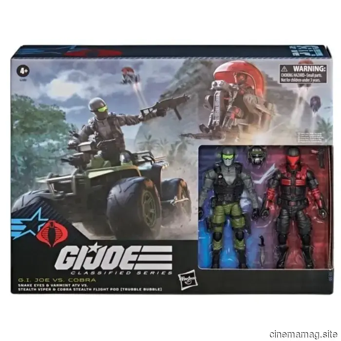 Yo Joe June, las revelaciones de la serie G.I. Joe Classified incluyen al Comandante Cobra con capucha, Action Man, Deep Six y más.