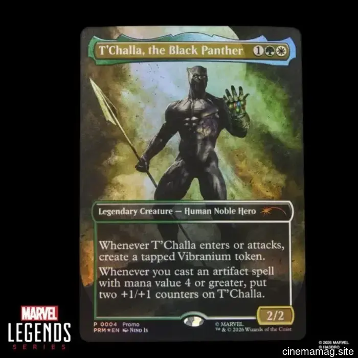 Marvel Супергерои встречают Magic: The Gathering с новыми фигурками из серии Marvel Legends.