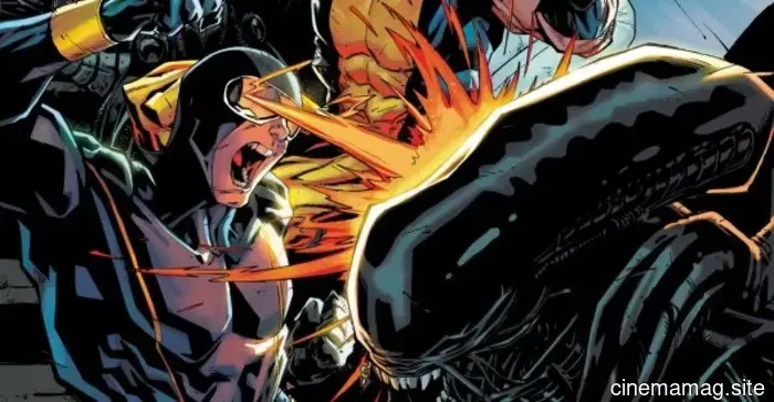 Marvel reveals a limited series featuring Alien vs. X-Men.