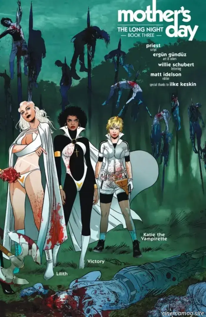 I Sacri Sei tornano in Vampirella # 3 anteprima del primo sguardo