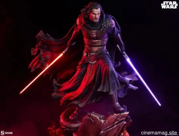 Darth Revan se une a la colección de Star Wars de Sideshow con la figura de formato premium.