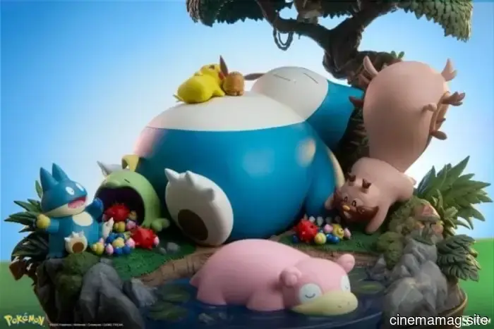 Sideshow presenta la estatua coleccionable diorama de Pokémon Snorlax
