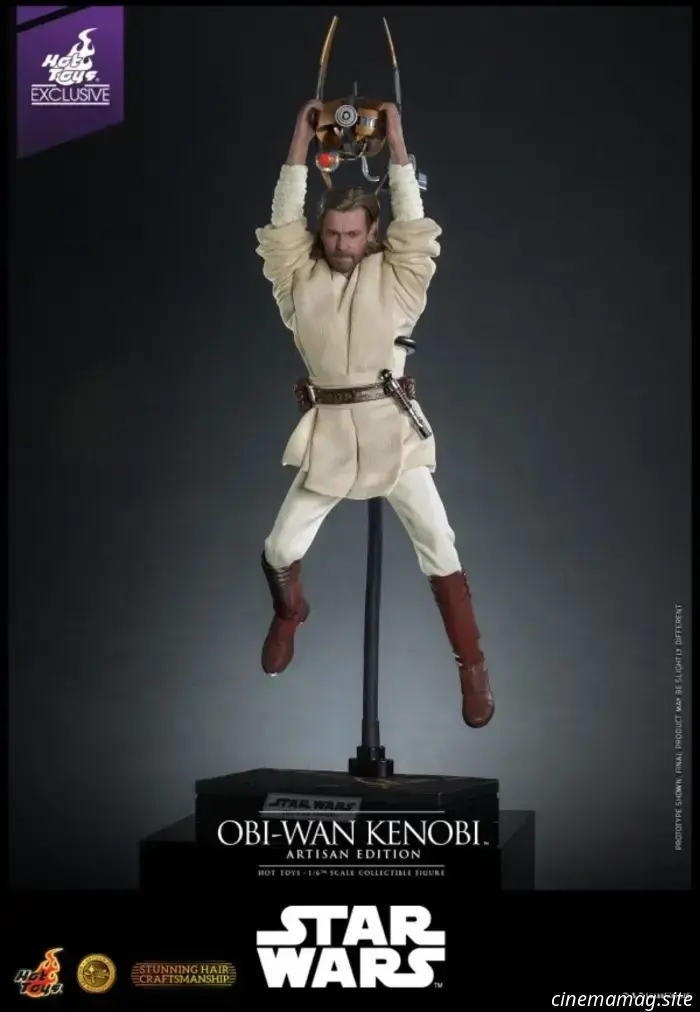 Hot Toys reveals the Artisan Edition figure of Obi-Wan Kenobi from Star Wars: Episode II - Attack of the Clones.