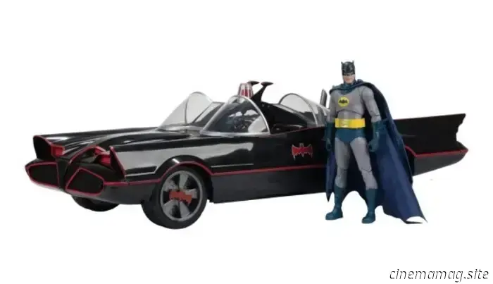 La Batmobile della serie TV classica di Batman entra a far parte della linea DC Multiverse di McFarlane Toys.