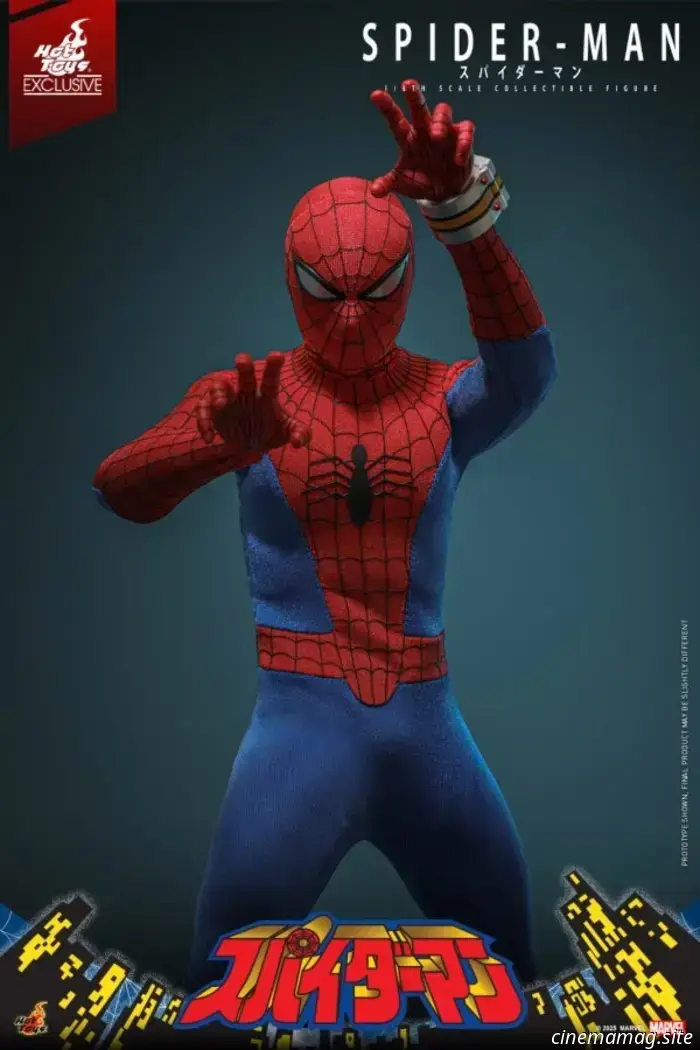 Action figure in scala 1/6 di Spider-Man giapponese svelata da Hot Toys