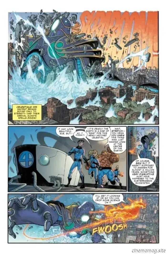 Godzilla Destroys the Marvel Universe #1 - Comic Book Sneak Peek