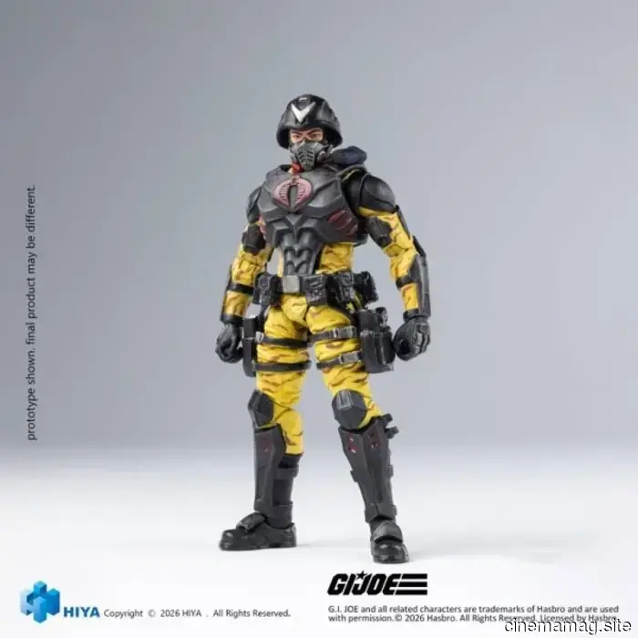 Hiya Toys has revealed the G.I. Joe Python Patrol Cobra Officer action figure from the Exquisite Basic Series.