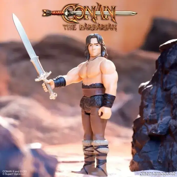 Super7 reveals a retro-style ReAction figure of Conan the Barbarian.