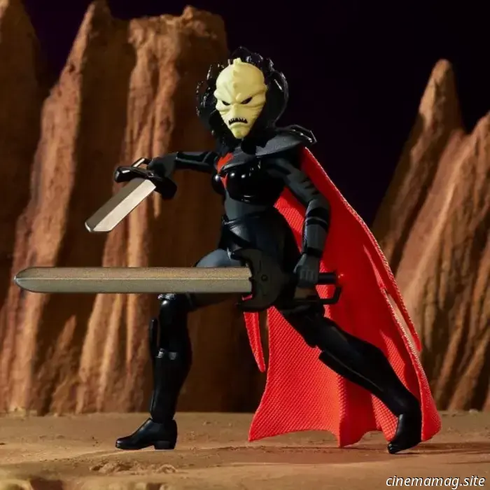 Mattel commemorates 40 years of She-Ra with the release of the Despara figure from the Masters of the Universe Origins line.