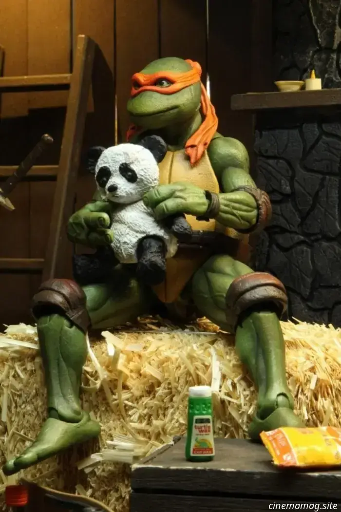 NECA запускает фигурки к 35-й годовщине фильма «Черепашки-ниндзя»