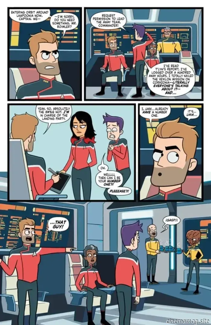 Anteprima del fumetto – Star Trek: Lower Decks #14